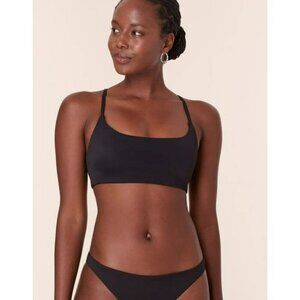 Andie The Maui‎ Black Small Bikini Top Swimming